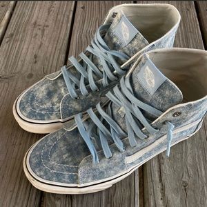 Blue Tie-dye Vans